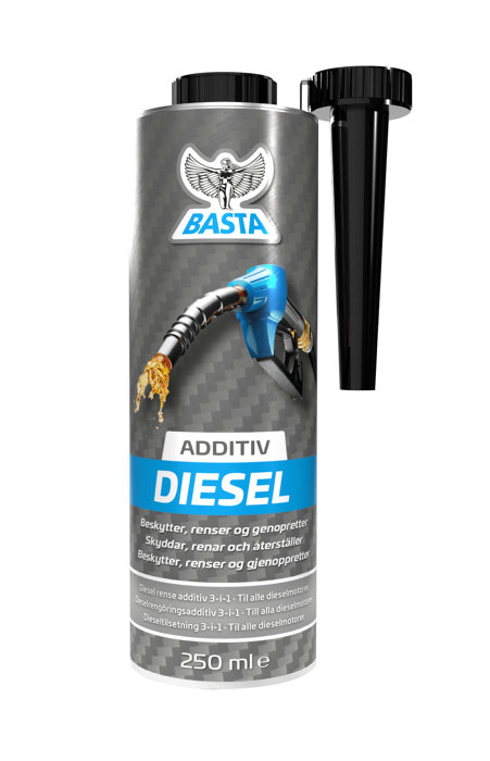 Basta dieseladditiv 3-i-1 250 ml